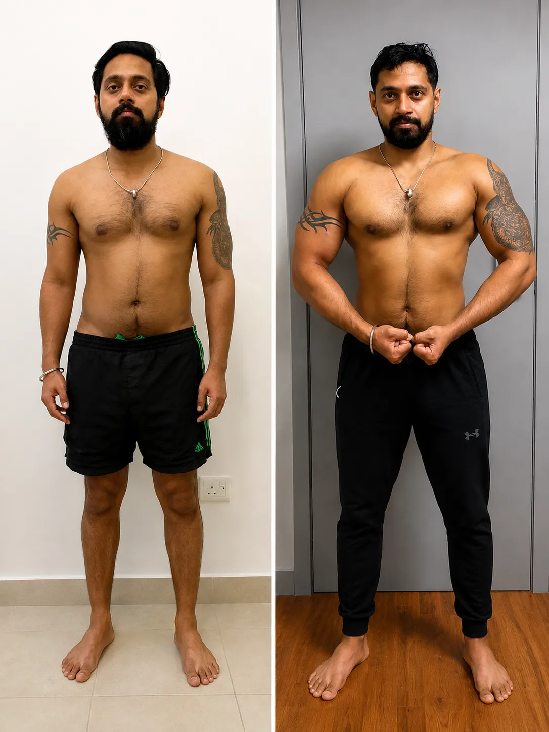 Amir Khan transformation result